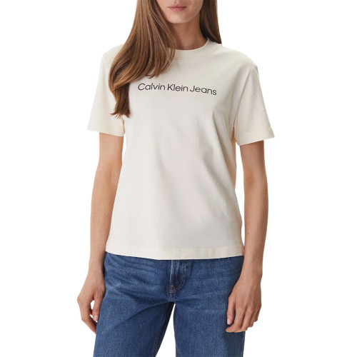 Calvin Klein Γυναικεία κοντομάνικη μπλούζα Institutional Logo Tee